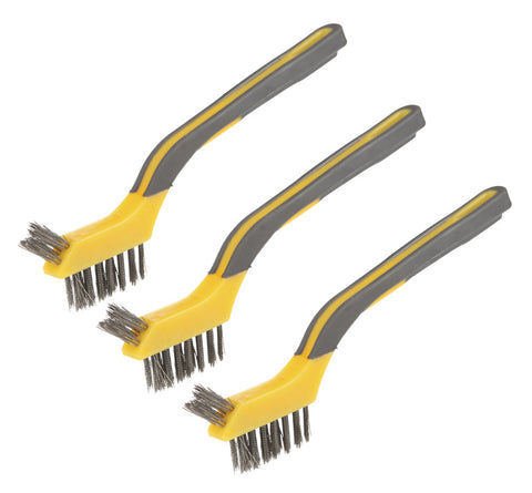 Ace 7 in. L Stainless Steel Mini Bristle Brush
