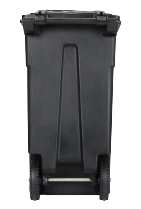 Toter 79232-R2200 Trash Can, 32 gal Capacity, Polyethylene, Black, Lid Closure