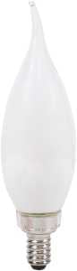Sylvania 40780 Natural LED Bulb, 120 V, 350 Lumens, 4.5 W, B10 Bent Tip Lamp, 40 W Equivalent, E12 Lamp Base