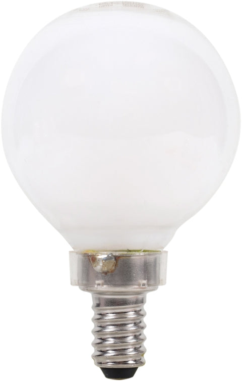 Sylvania 40798 Natural LED Bulb, Decorative, 350 Lumens, 4.5 W, G16.5 Lamp, 40 W Equivalent, E12 Lamp Base, Dimmable