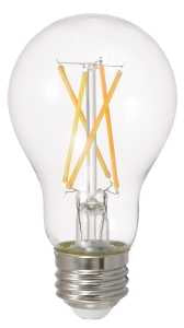 Sylvania 40803 Natural LED Bulb, 120 V, 1100 Lumens, 11 W, A19 Lamp, 75 W Equivalent, E26 Lamp Base, Dimmable