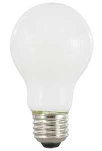 Sylvania TruWave Series 40751 LED Bulb A19 Lamp, 1100 Lumens, 11 W, A19 Lamp, E26 Medium Lamp Base, Dimmable, Frosted
