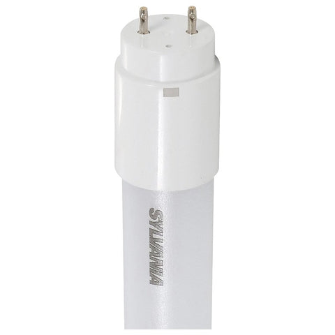 Sylvania 41670 Type A Replacement LED Bulb, T8 Lamp, Bi-Pin Lamp Base, Cool White, 4100 K Color Temp