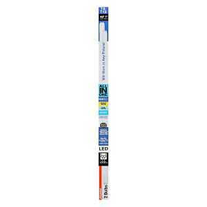 Sylvania 41202 LED Bulb, Linear, Type AB Universal, 1800 Lumens, 16 W, T8 Lamp, 32 W Equivalent, Frosted, Bright White