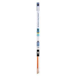 Sylvania 41204 LED Bulb, Linear, Type AB Universal, T8 Lamp, 25 W Equivalent, G13 Fluorescent Pin Lamp Base, Frosted