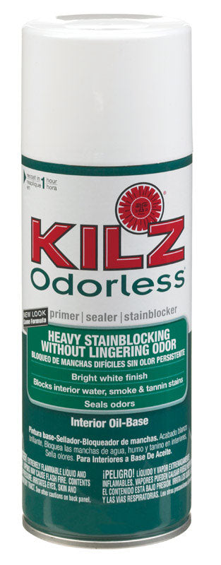 Kilz Odorless Oil-Based Interior Primer 13 oz. White