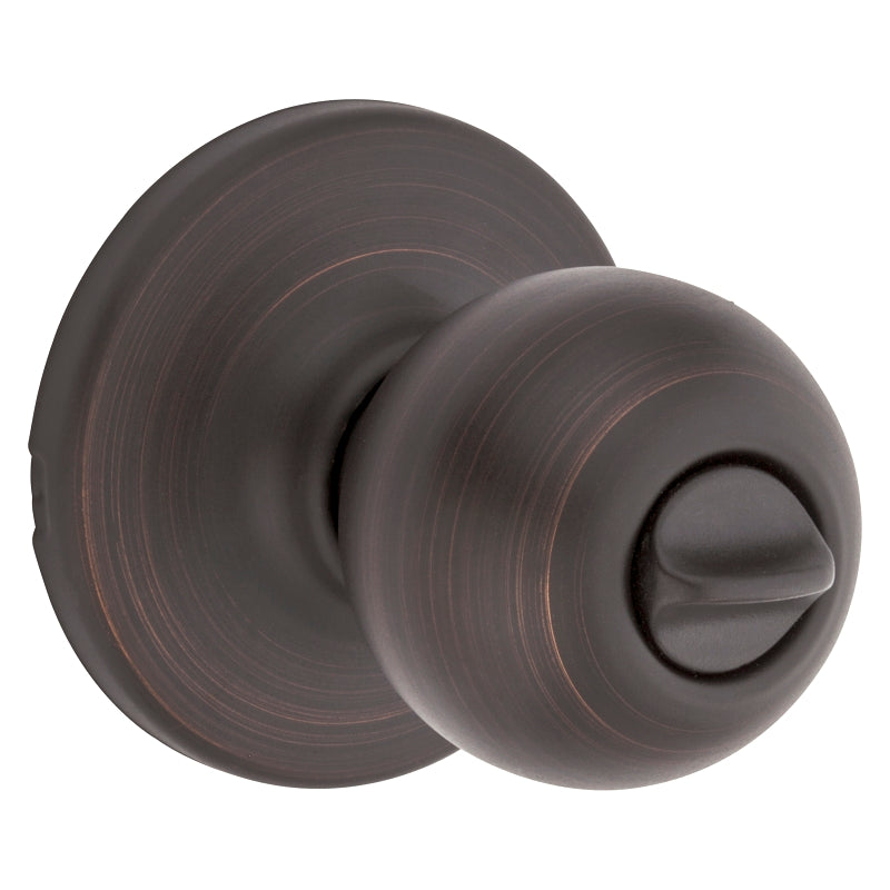 Kwikset 300P 11P CP Privacy Lockset, Venetian Bronze, Interior Locking ...