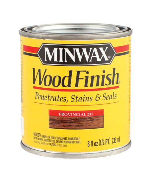 Minwax Wood Finish Transparent Oil-Based Wood Stain Provincial 1/2 pt.