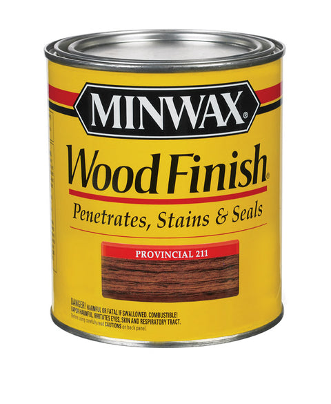 Minwax Wood Finish Transparent Oil-Based Wood Stain Provincial 1 qt.