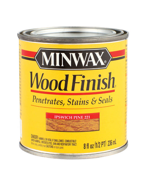 Minwax Wood Finish Transparent Oil-Based Wood Stain Ipswich Pine 1/2 pt.