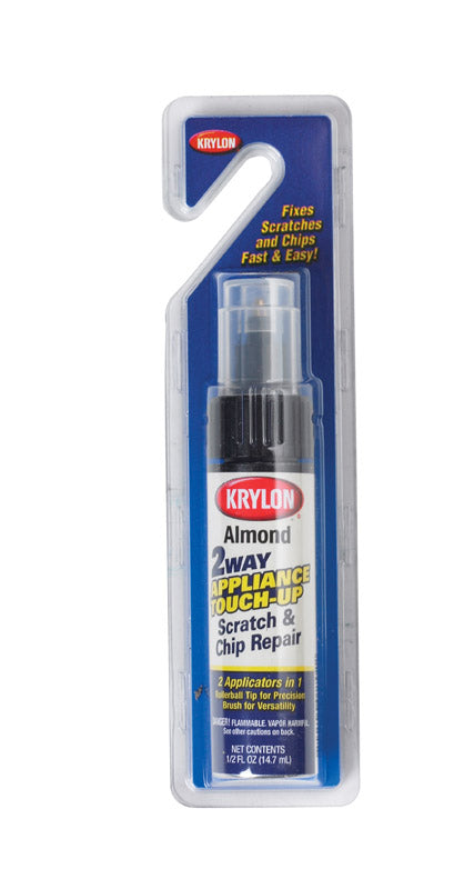 Krylon Gloss Almond Appliance Touch-Up Paint 0.5 oz.