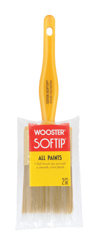 Wooster Softip 2 in. W Flat Nylon Polyester Paint Brush