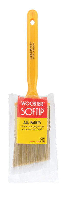 Wooster Softip 2 in. W Angle Nylon Polyester Trim Paint Brush