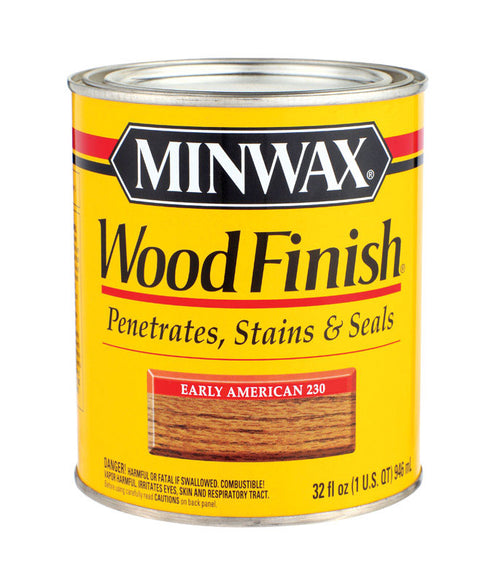 Minwax Wood Finish Transparent Oil-Based Wood Stain Early American 1 qt.