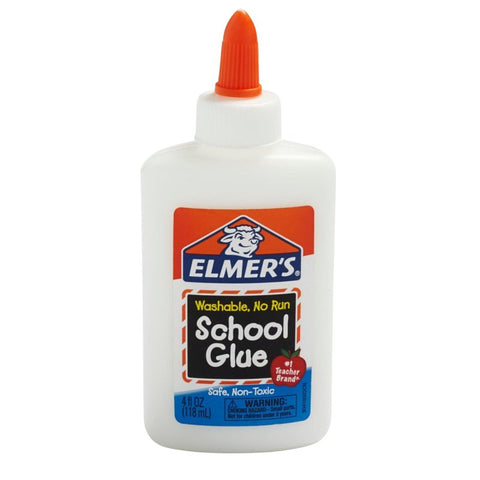 SCHOOL GLUE WSHBL LIQ WHT 4OZ