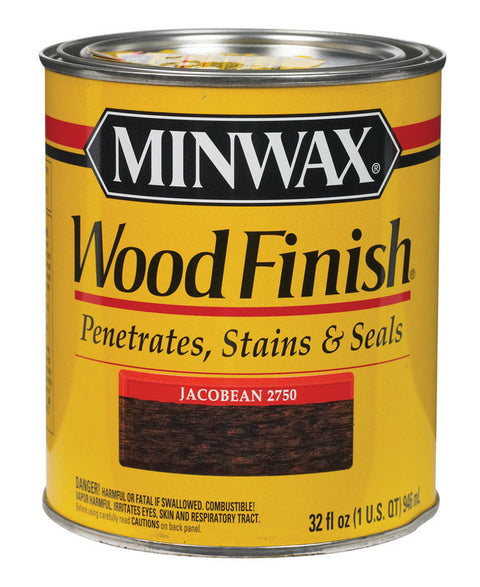 Minwax Wood Finish Transparent Oil-Based Wood Stain Jacobean 1 qt.