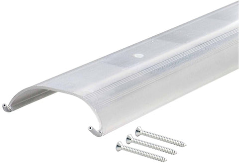 M-D TH009 81687 Top Threshold, 72 in L, 4 in W, Aluminum, Mill
