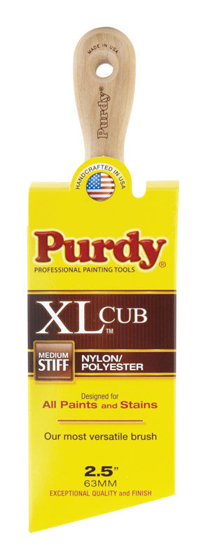 Purdy XL Club 2-1/2 in. W Angle Nylon Polyester Trim Paint Brush