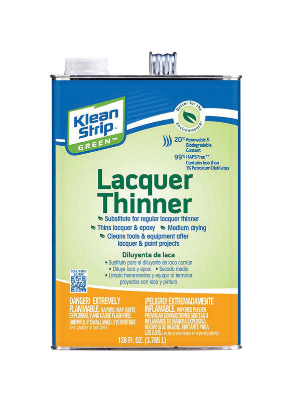 Klean Strip Lacquer Thinner 128 oz. – Shell Lumber and Hardware