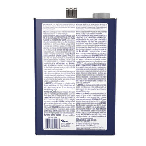 Klean Strip Green Acetone Lacquer Thinner 1 gal, Pack of 4