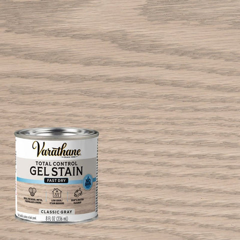 WOOD STAIN WBG CLSC GRY 1/2PNT, Pack of 4