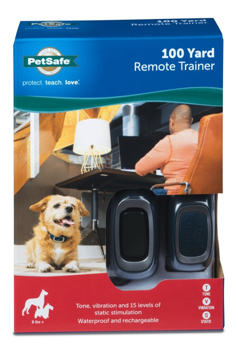 PetSafe PDT00-16126 Remote Trainer, Battery, Polyester, 100 yd Control, Pack of 2