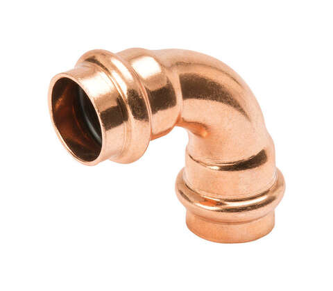 NIBCO Press System 3/4 in. Press X 3/4 in. D Press Copper 90 Degree Elbow 1 pk