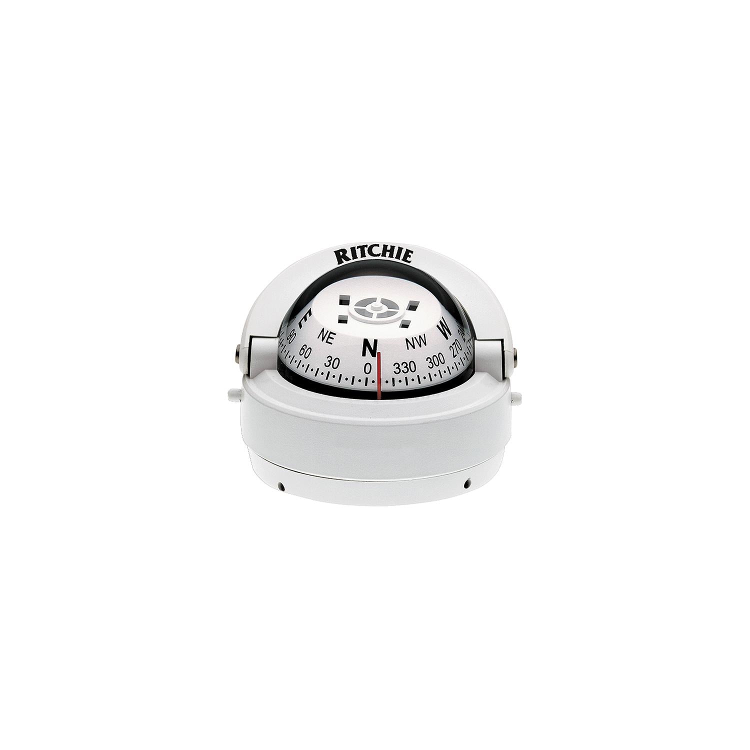 Explorer Surface Mt. Compass, White – Shell Lumber and Hardware