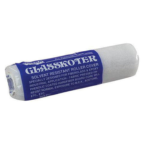 9 Glasskoter 3/8 Nap (White)