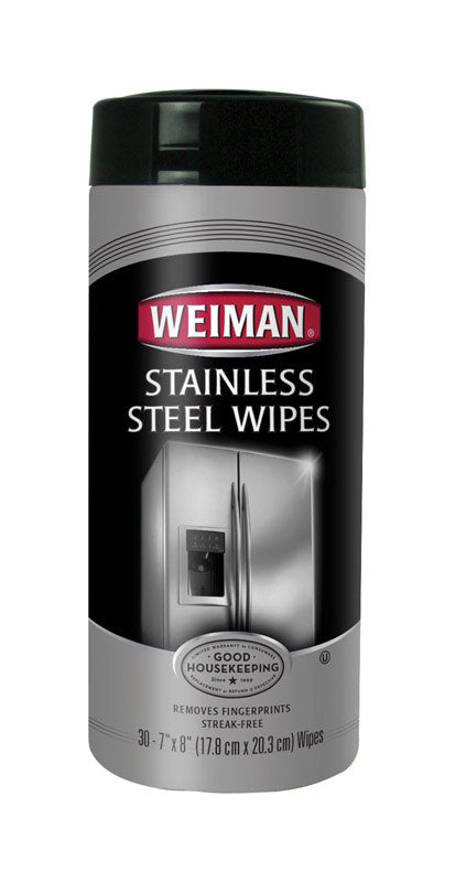 Weiman 30 pk Stainless Steel Cleaner Wipes