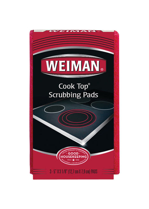 Weiman 3 pk Cooktop Scrubbing Pads