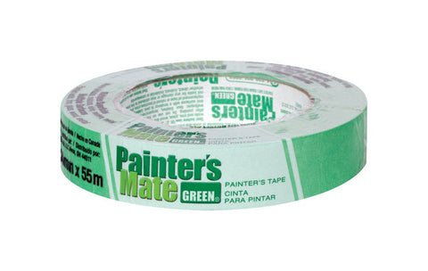 Painter's Mate 0.94 in. W x 60 yd. L General Purpose Masking Tape Medium Strength Green 1 pk