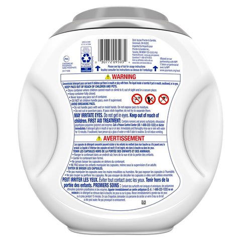 LNDRY DETERGENT PODS OXI FREE