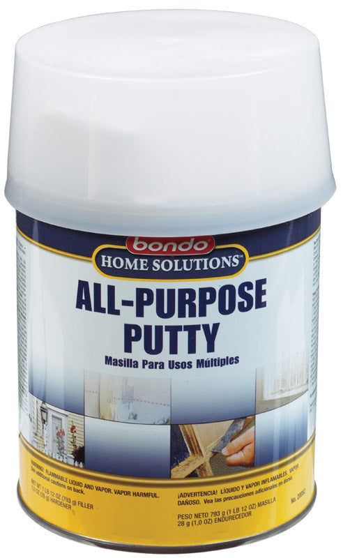 Shell Tool Putty Bondo All Purpose Gray Putty 1 Quart – Shell Lumber and Hardware
