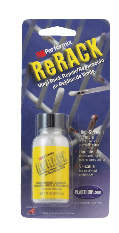Plasti Dip ReRACK Satin White Rubber Coating 1 oz oz.