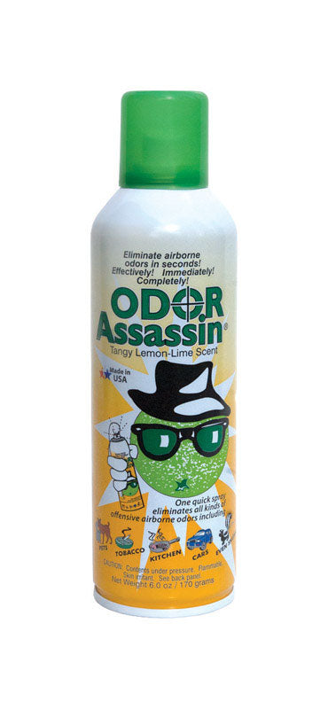 Odor Assassin 6 oz. Tangy Lemon-Lime Scent Odor Eliminator