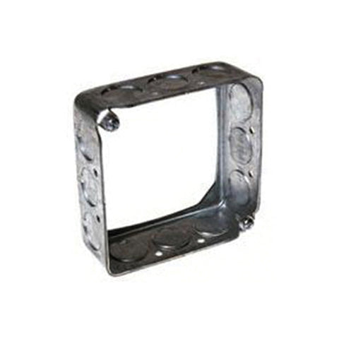 Raco 4 in. H Square Box Extension 1/2 in. Gray Steel – Shell Lumber and ...