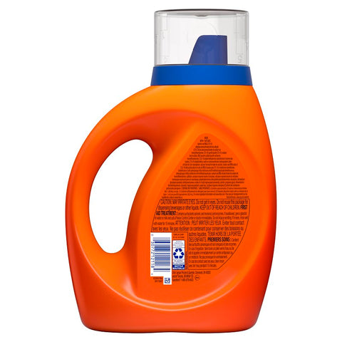 Tide 80762760 High-Efficiency Laundry Detergent, 42 fl-oz Bottle, Liquid, Original, Pack of 6