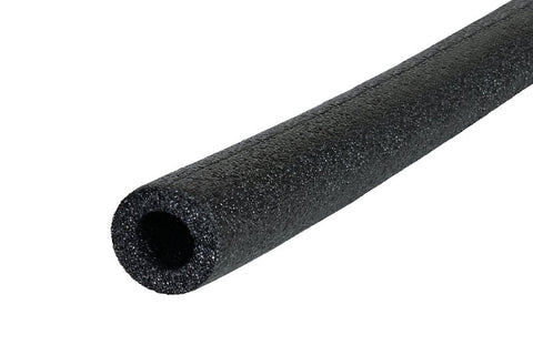 M-D 50210 Prep-Slit Tube Pipe Insulation, 6 ft L, Polyethylene, Black, 1-1/8 in Pipe, Pack of 33
