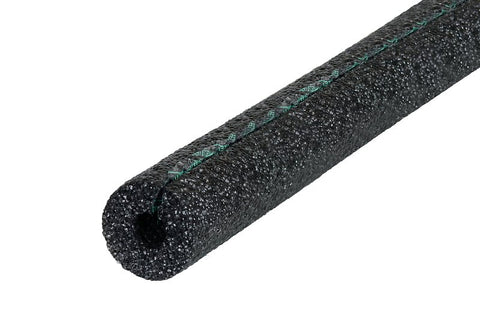 M-D 50215 Self-Sealing Tube Pipe Insulation, 6 ft L, Polyethylene, Black, 5/8 in Pipe, Pack of 52