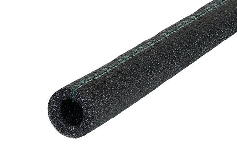 M-D 50225 Self-Sealing Tube Pipe Insulation, 6 ft L, Polyethylene, Black, 1-1/8 in Pipe, 1 in CTS, 3/4 in PVC IPS, Pack of 33