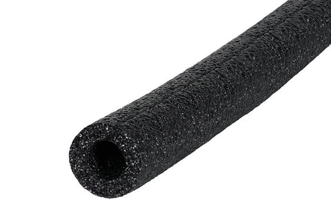 M-D 50240 Tube Pipe Insulation, 3 ft L, Polyethylene, Black, 1-1/8 in Pipe, Pack of 14