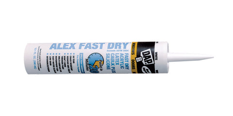 DAP Alex Fast Dry Latex Caulk White 10.1 oz.