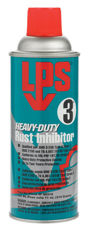 LPS 3 Heavy Duty Rust Inhibitor 11 oz. Aerosol – Shell Lumber and ...