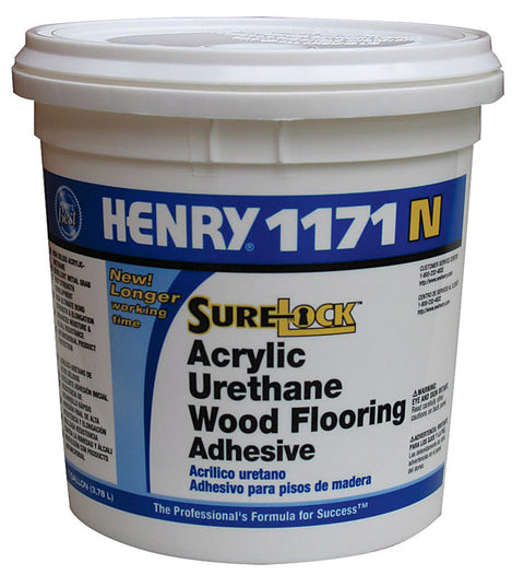 Henry 1171 N SureLock Acrylic Urethane Wood Flooring Adhesive 1 gal.