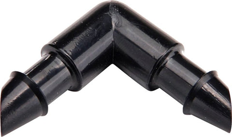 Raindrip 314010B Elbow, 1/4 in Connection, Barb, Polypropylene, Black