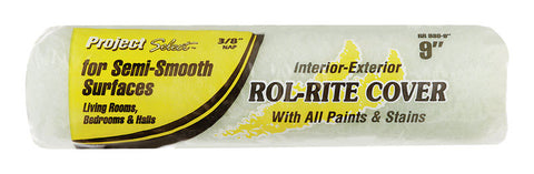 Project Select Rol-Rite Polyester Paint Roller Cover 3/8 in. L x 9 in. W