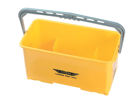 Ettore 6 gal. Scrubber Bucket Yellow