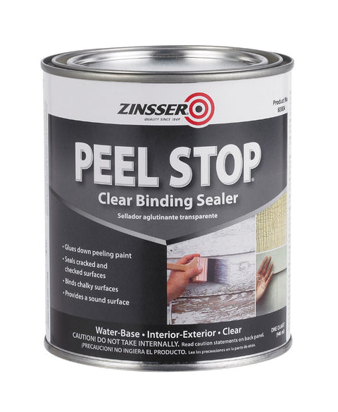 Zinsser Peel Stop Water-Based Interior and Exterior Sealer 1 qt. White