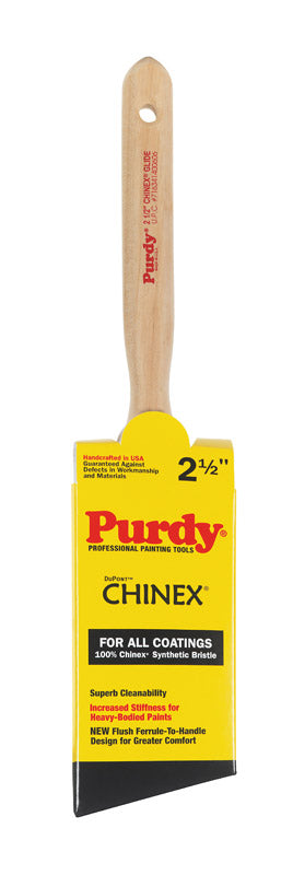 Purdy Chinex Glide 2-1/2 in. W Angle Chinex Trim Paint Brush